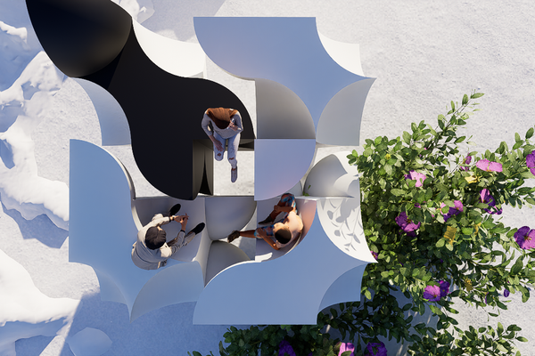 Pavilion by 3D Tessellation Module 