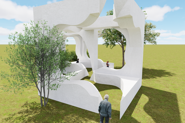 Pavilion by 3D Tessellation Module 