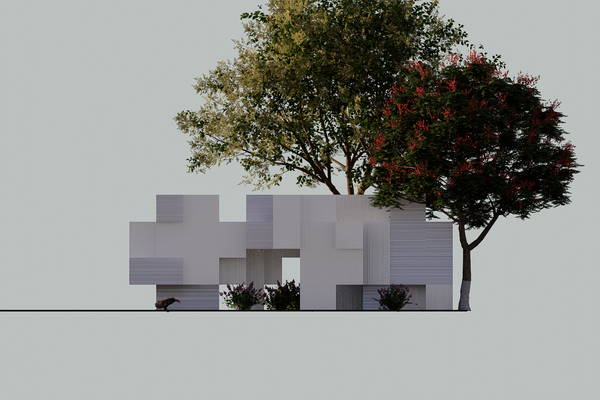 Pavilion by 3D Tessellation Module 