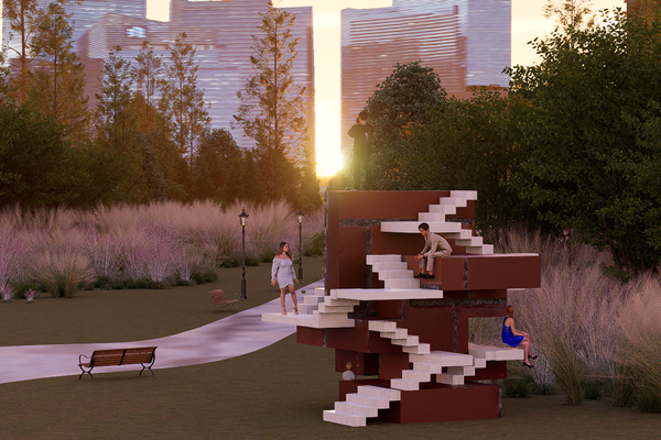 Pavilion by 3D Tessellation Module 