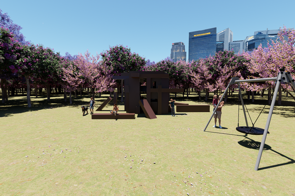Pavilion by 3D Tessellation Module 