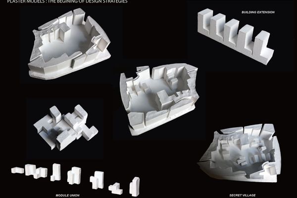 Plaster model case study, 건축설계 4 - Open Archive :: UOSARCH